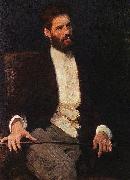 Portrait of sculptor Mark Matveevich Antokolski Ilya Repin